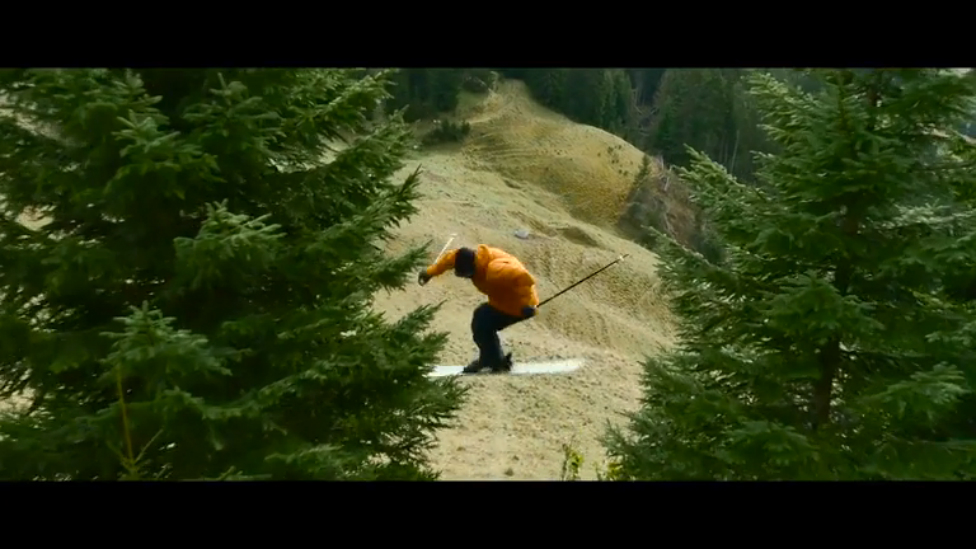 Audi показала как кататься на лыжах без снега смотреть онлайн