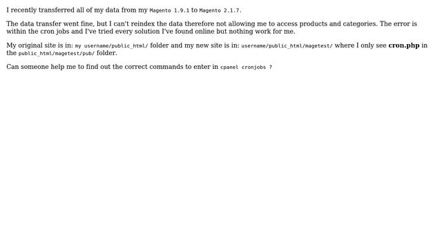 Magento: How do I get Magento Cron Jobs running on my test site? смотреть онлайн