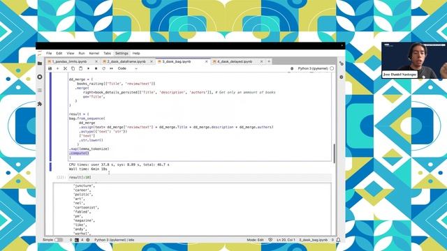 Scaling Python Love with Dask смотреть онлайн