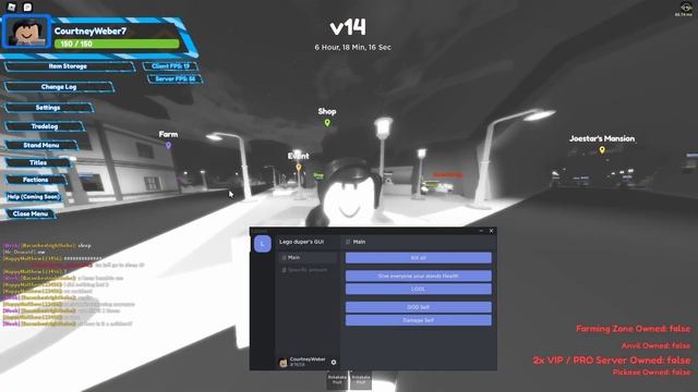 Roblox A Dumb Day Script GUI [Kill all, God Mode, Stand Giver, Quote Customizer etc.] (Patched) смотреть онлайн