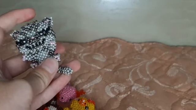 Обзор на все мои Амигуруми из бисера ! 1 ЧАСТЬ ! смотреть онлайн
