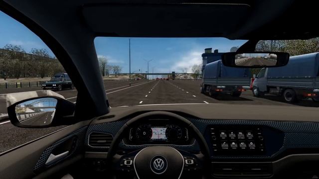 시티카드라이빙 - 폭스바겐 T-Cross [ City Car Driving 1.5.9│Volkswagen T-Cross 2019│logitech G29 ] смотреть онлайн