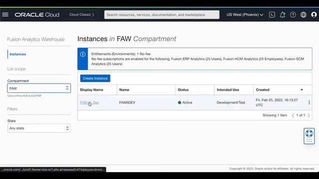 Change the ADW admin password in Fusion Analytics смотреть онлайн