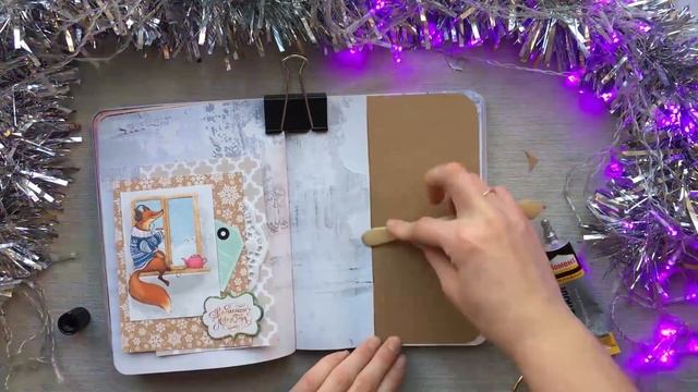 Новогодний разворот в Смэшбуке | Идеи для смэшбука | БТЧ смотреть онлайн