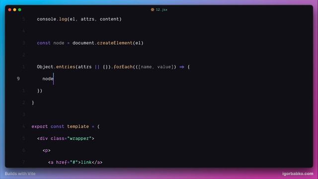 Builds with Vite #12 - JSX смотреть онлайн