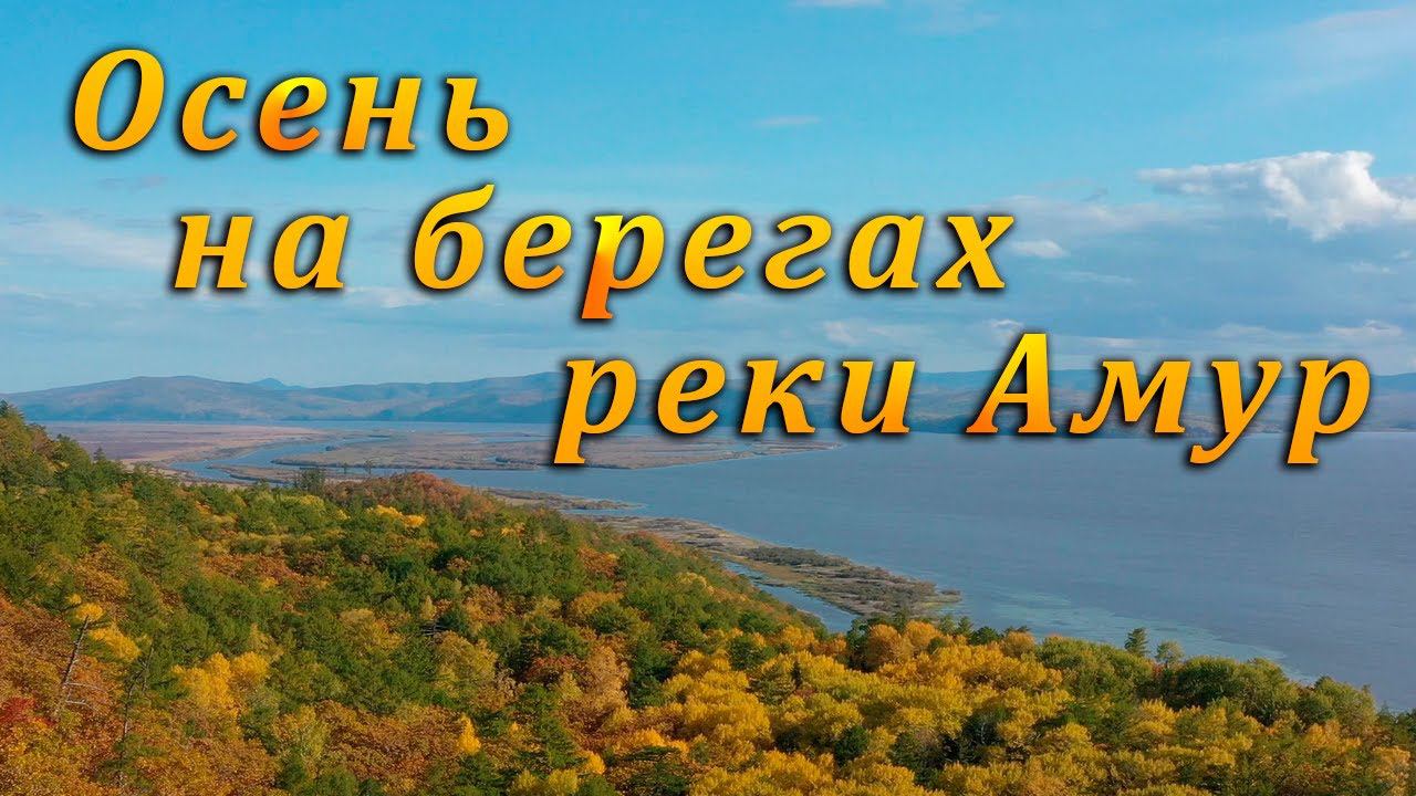 Осень на берегах реки Амур//Beautiful nature in autumn on the Amur river (Russia) смотреть онлайн