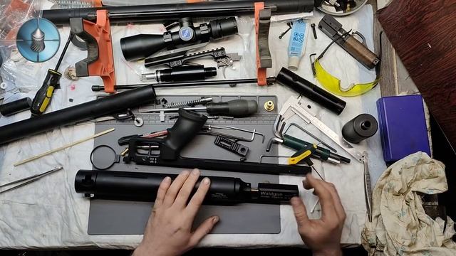 Pcp винтовка Waldgun, предсерийный разбор.