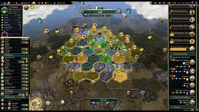 Civilization 5 VP - Let's Play Sumer [Modded] - Part 6 смотреть онлайн
