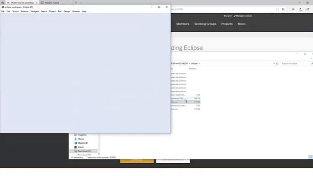 Como descargar y instalar Eclipse IDE for java developers смотреть онлайн