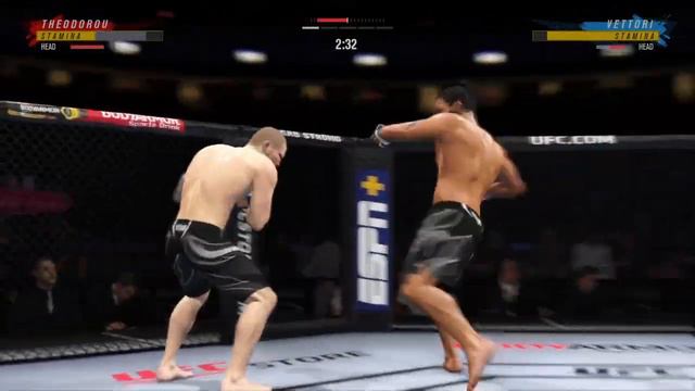 Elias "The Spartan" Theodorou vs Marvin Vettori [Title fight UFC] | RIP | UFC 4 #ufc4 смотреть онлайн