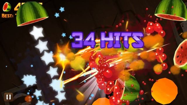 Fruit Ninja Classic Mode High Score: 5917 (Part 2/2) смотреть онлайн