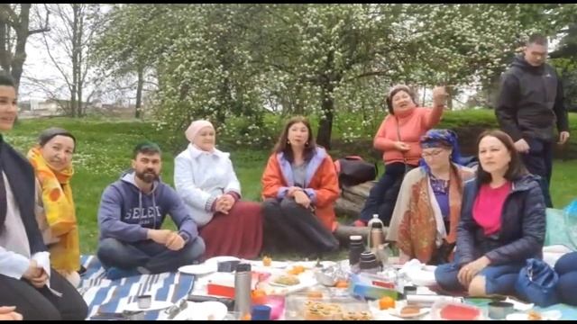 Ураза Байрам пикник Татаро-Башкирского сообщества Заман, Лондон, Апрель 2023. смотреть онлайн
