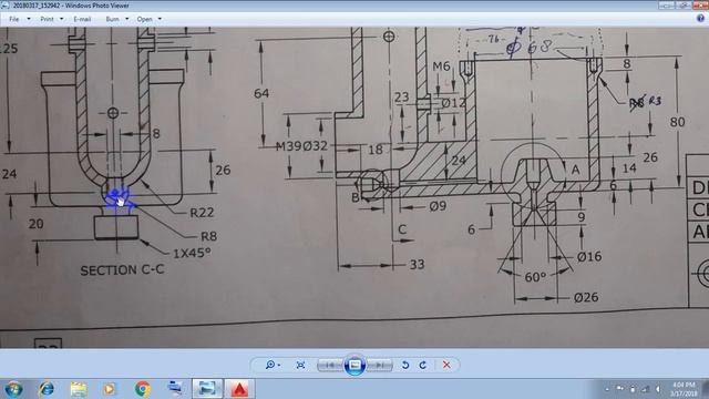 CADD CENTER Mechanical Exericise No 05 autocad 2D | autocad Mechanical engineering смотреть онлайн