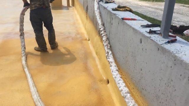 нанесення полісечовини / нанесение полимочевины смотреть онлайн