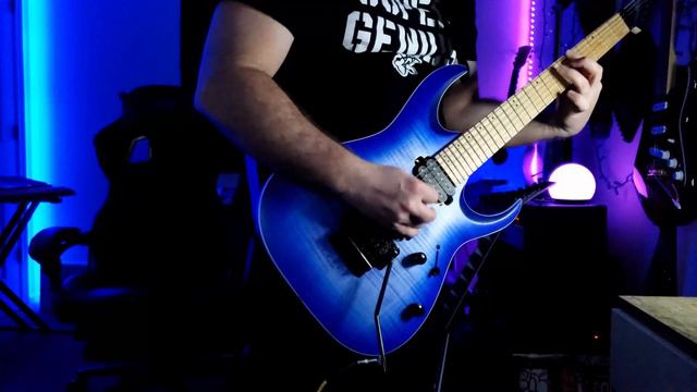 Jackson JS32t Rhoads vs Ibanez RGAR42MFMT blue lagoon for metal смотреть онлайн