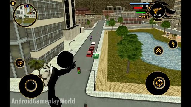 Real Stickman Crime Android Gameplay #17 смотреть онлайн