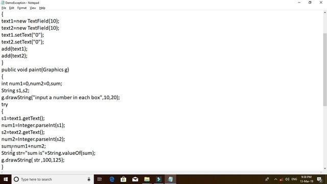 Exception Handling in Java/Example of Exception Handing in Java смотреть онлайн