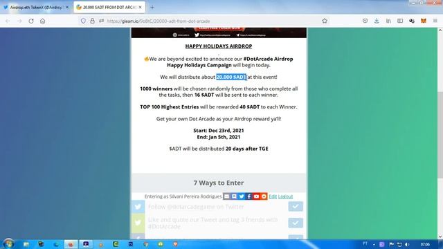 20.000 $ADT FORM DOT ARCADE смотреть онлайн