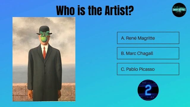 Quiz 50 Famous Paintings & Painters - Difficult | Game/Trivia/Test смотреть онлайн