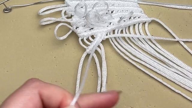 DIY MACRAME | Angel Wings Christmas Ornament