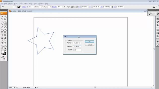 ADOBE ILLUSTRATOR CS3 - 6. Creating Basic Shapes смотреть онлайн