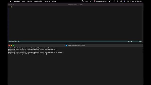 Java + Vim 1: Introducción y Hola Mundo смотреть онлайн