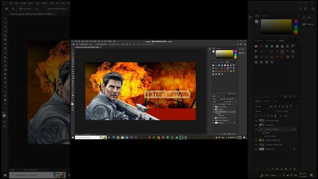 Facebook post in Adobe Photoshop #ytube смотреть онлайн