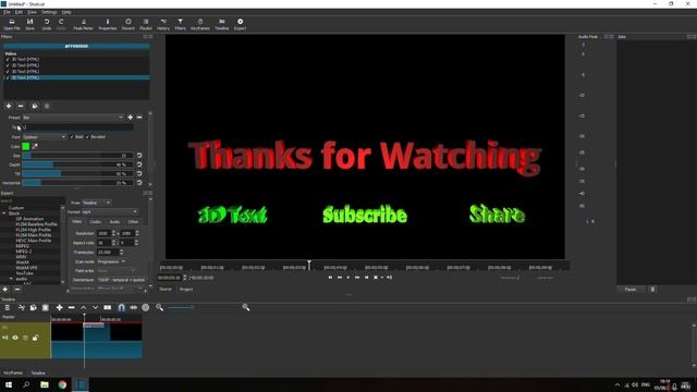 Shotcut Failed Export смотреть онлайн
