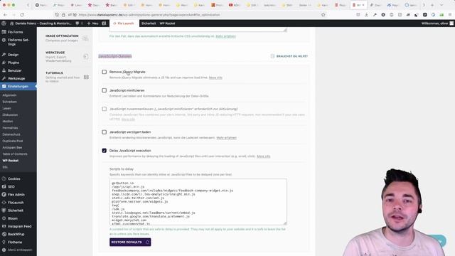 Komplette Anleitung zum BESTEN WordPress Caching Plugin WP ROCKET - Einrichtung & Einstellungen смотреть онлайн