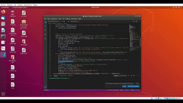 IA Proyect chat bot Python+Telegram смотреть онлайн