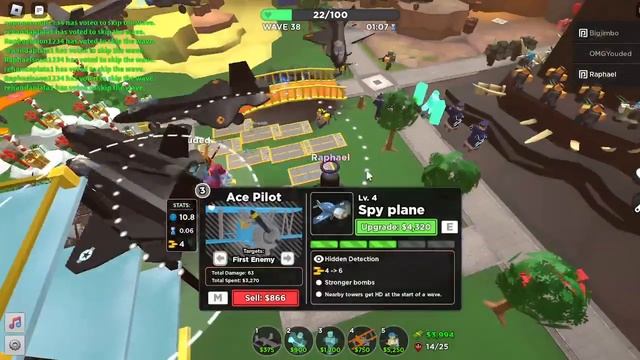 TDS Hardcore Trio Miners Strat P2 POV 3.0 | Roblox Tower Defense Simulator смотреть онлайн