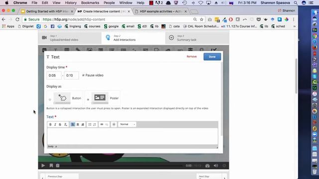Getting Started with H5P: Interactive Video смотреть онлайн