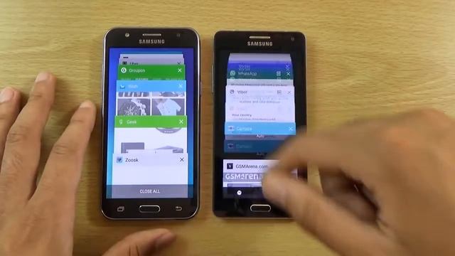 Samsung Galaxy J5 VS Galaxy A5 - Speed & Camera Test! смотреть онлайн