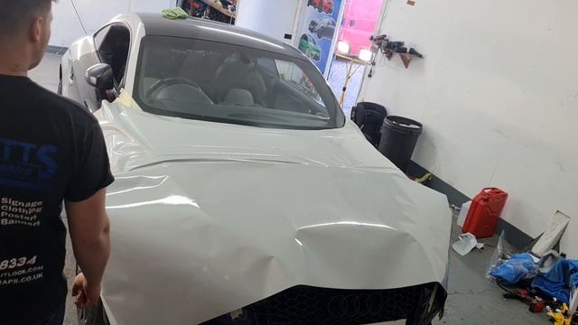 Audi TTS Wrapped NARDO GREY смотреть онлайн