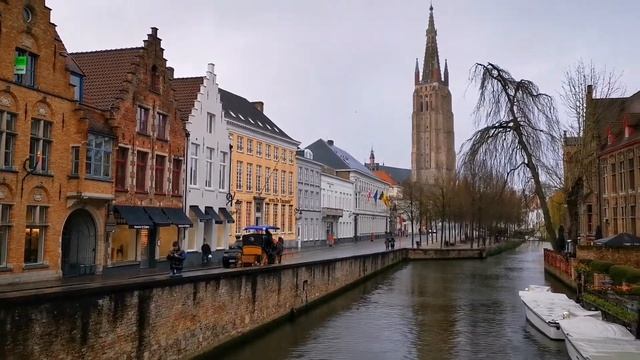 Город Брюгге в Бельгии. (Brugge Belgium) смотреть онлайн