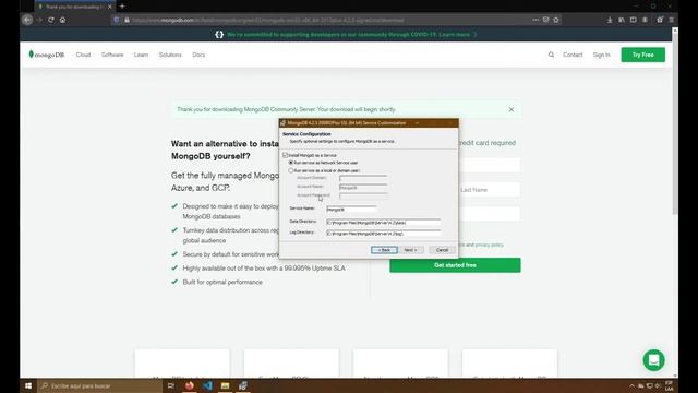 Instalacion de MongoDB смотреть онлайн