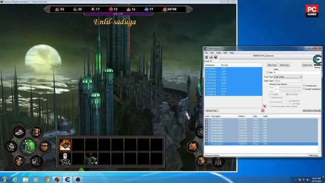 Heroes 5 Tribes Of The East Hacked With Cheat Engine