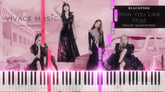 How You Like That - BLACKPINK | Piano Cover by - Vivace Music | How You Like That Easy Piano смотреть онлайн