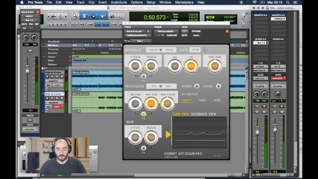 Tutorial AutoGain Pro with Pro Tools смотреть онлайн