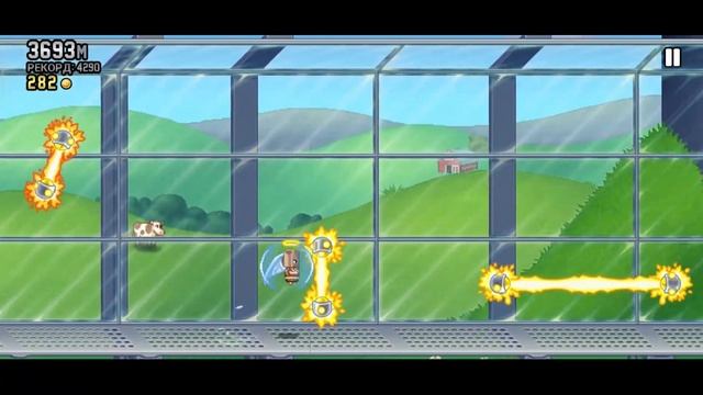 Купил всё в игре #Jetpack Joyride смотреть онлайн