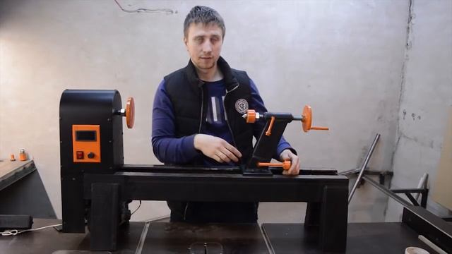 Обзор самодельного токарного станка по дереву смотреть онлайн