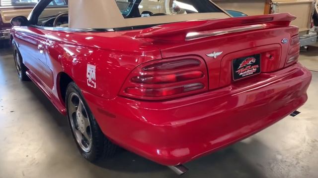 1994 Ford Mustang SVT Cobra Indy 500 Pace Car For Sale смотреть онлайн