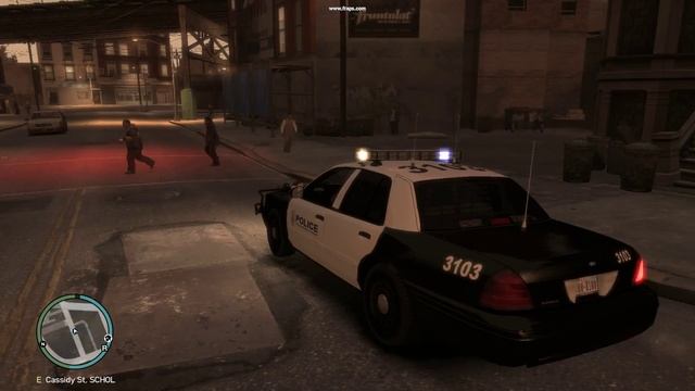 GTA: IV APD Crown Vic Test 1A смотреть онлайн
