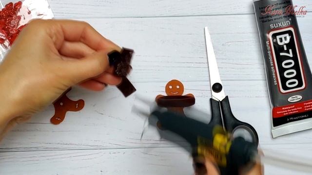Пряничные человечки: легкие в исполнении праздничные резиночки смотреть онлайн