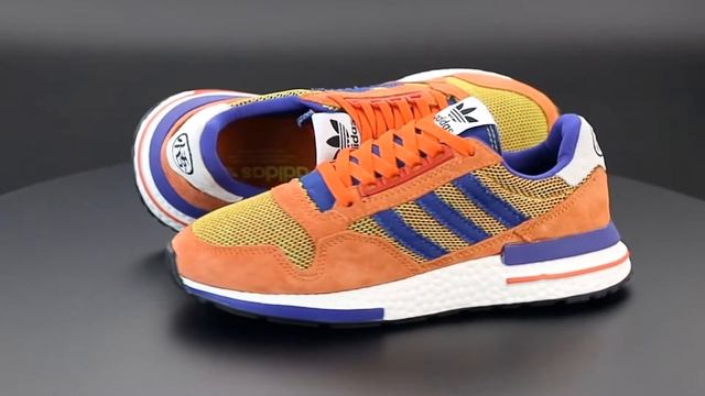 Мужские кроссовки Adidas ZX 500 оранжевого цвета видео обзор смотреть онлайн