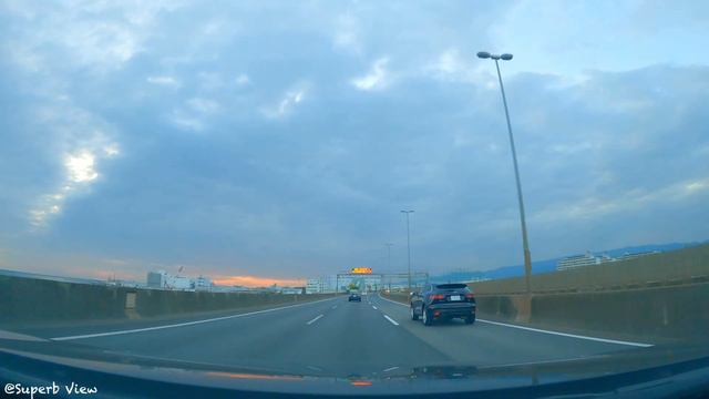 【ドライブ】大阪から神戸を目指し湾岸線ドライブ【GoPro9で撮影】/【4K】Drive From Osaka To Kobe