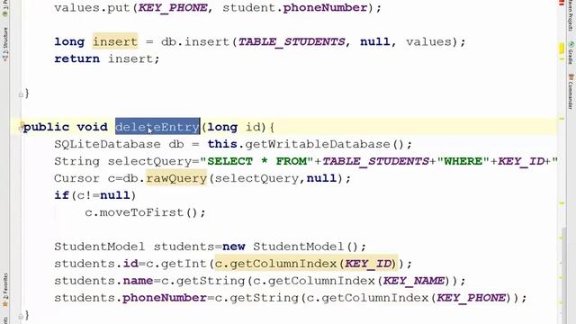 SQLite Database Tutorial in Android Part Three смотреть онлайн