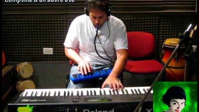 YANN TIERSEN Comptine d'un autre été piano melódica смотреть онлайн