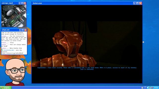 Star Wars: Knights of the Old Republic (PC, 2003) on an Intel C2D E6600 / 7800GT PC | Pt. 4 смотреть онлайн
