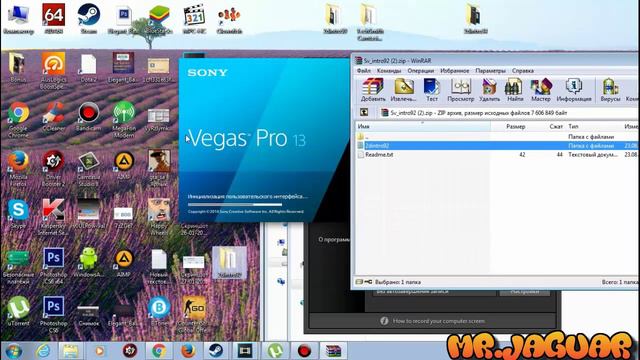 Как сделать интро для своего канала с помощью Sony Vegas PRO смотреть онлайн